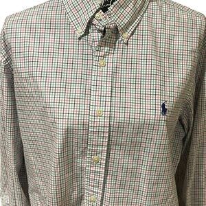 Ralph Lauren Men's Multicolor Checkered Button-Down Shirt